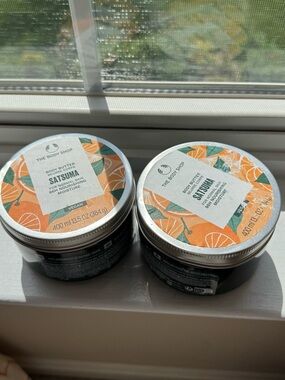 The Body Shop Satsuma Body Butter - Imperfect condition. Set of 2